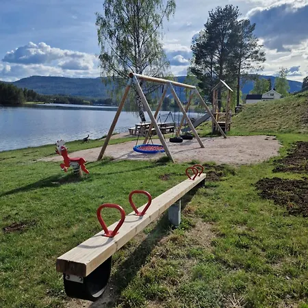 New&cozy Nr3 Close To Panorama Ski Resort, Golf Course, Hiking, Beaches, Fishing And Lake Views With Free Parking&pets Allowed Leilighet Vrådal